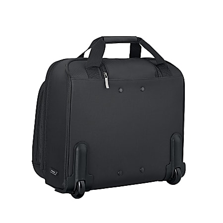 US LUGGAGE NEW YORK Wheeled Carry On Briefcase 18x12x8