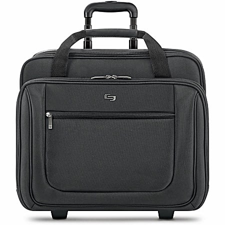 Solo New York Bryant Rolling Portfolio Bag with 17.3 Laptop Pocket Black -  Office Depot