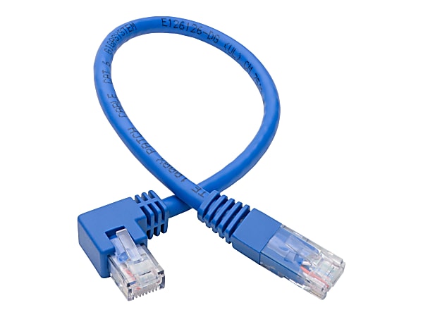 Tripp Lite Right-Angle Cat6 UTP Patch Cable (RJ45)