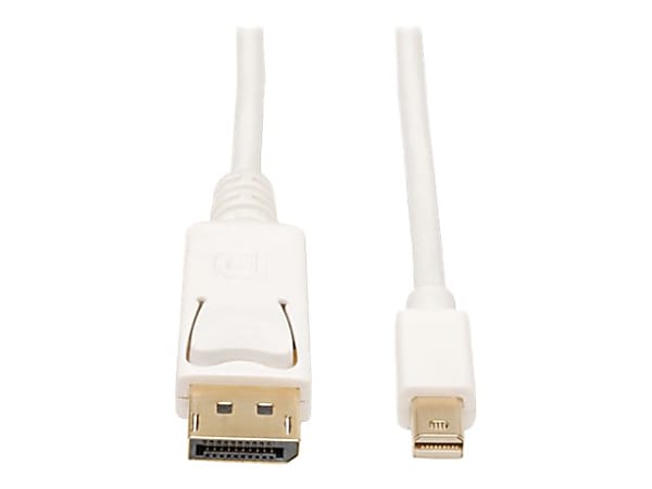 Tripp Lite Mini DisplayPort To DisplayPort Adapter Converter Cable, 3'