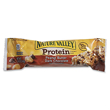 Nature Valley® Peanut Butter & Dark Chocolate Protein Bars, 1.42 Oz, Box Of 16