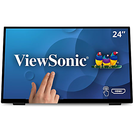 ViewSonic® TD2465 23.8&quot; LCD Touchscreen Monitor