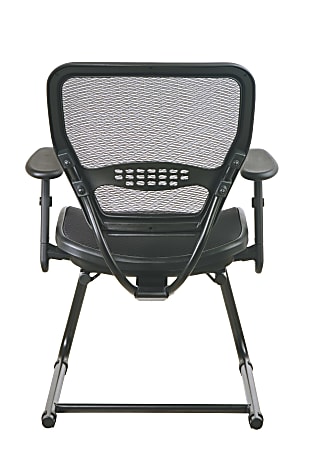 Office Star Space Seating 55 Series Air Grid Deluxe Visitors Chair