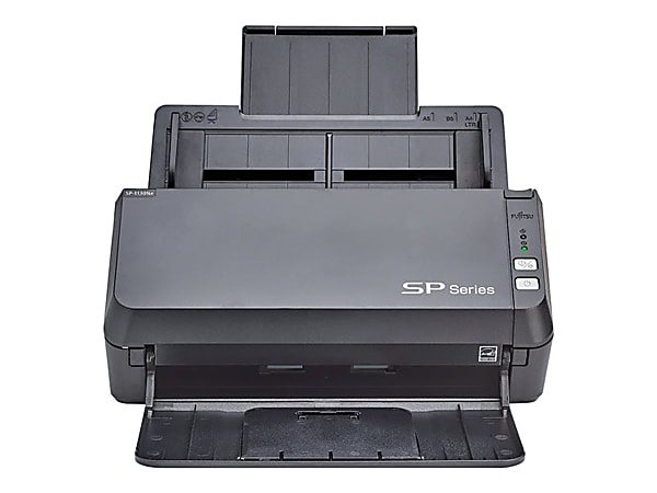 Ricoh SP-1130Ne - Document scanner - Dual CMOS - Duplex -  - 600 dpi x 600 dpi - up to 30 ppm (mono) / up to 30 ppm (color) - ADF (50 sheets) - up to 4500 scans per day - Gigabit LAN, USB 3.2 Gen 1x1