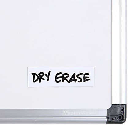 Visual Workplace Magnet-Strip, .030, 2x50, White, Dry Erase  40-703-0250-601
