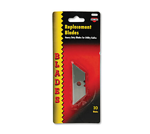 COSCO Utility Knives Replacement Blades - 1 Pack - Silver
