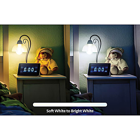 Array By Hampton A19 800-Lumen Smart Wi-Fi Adjustable LED Bulb, 60-Watt ...