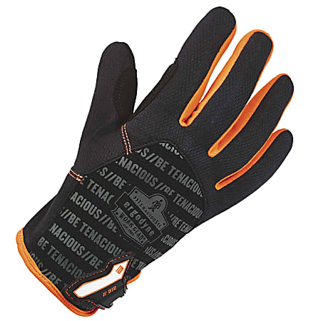 High-Dexterity Black Tactical Gloves