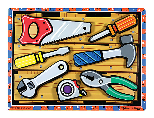 Melissa & Doug Tools Chunky Puzzle