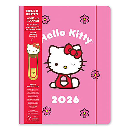 2026 Orange Circle Studio Just Right Monthly Planner, With Enamel Charm Bookmark, January To December, 26362 - 26362