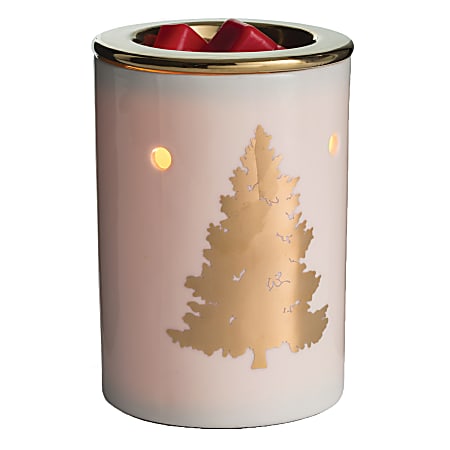 Candle Warmers Etc Illumination Fragrance Warmers, 8-13/16" x 5-13/16", Golden Fir, Case Of 6 Warmers