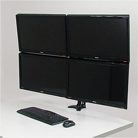 Quad-Monitor Computer