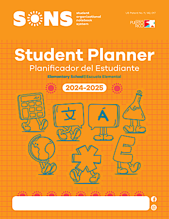 2024-2025 SONS System Planners, 8” x 10”, Agenda 1, Multicolor