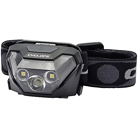Cyclops 5W 500-Lumen Headlamp, Black