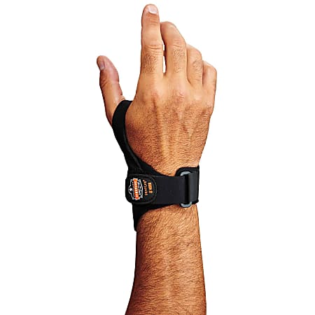 Ergodyne ProFlex&reg; 4020 Support, Left Wrist, Large/X-Large, Black