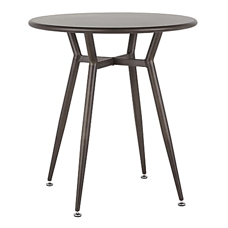LumiSource Clara Industrial Dinette Table, 30-1/4"H x