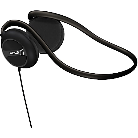 Behind the neck headphones with mic sale