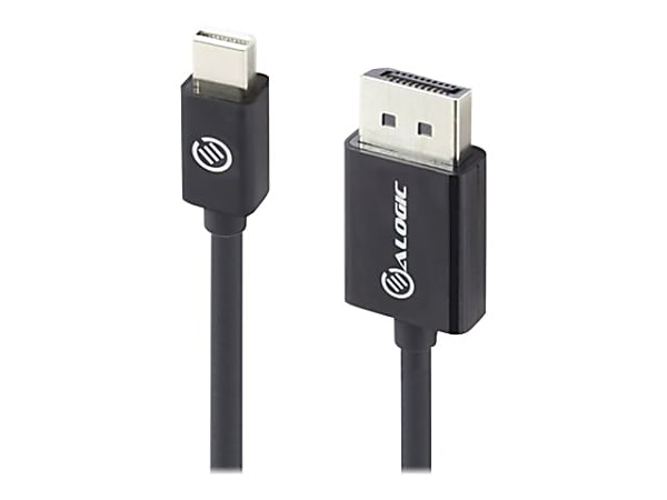 ALOGIC Elements Series - DisplayPort cable - Mini DisplayPort (M) to DisplayPort (M) - 6.6 ft - black