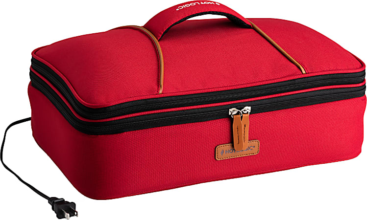 HOTLOGIC Portable Casserole Expandable Max Oven XP, Red
