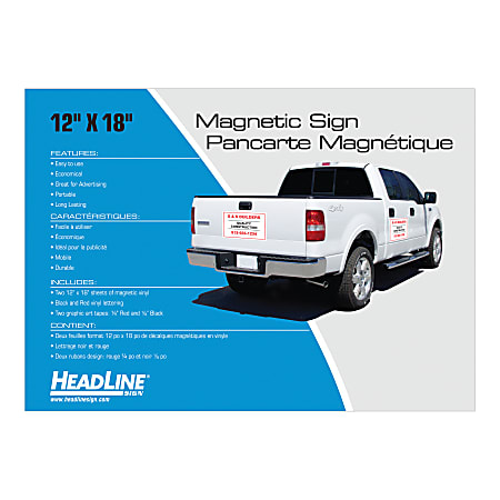 Magnetic Car Sign Kit