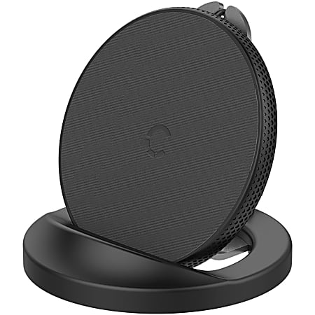 Cygnett PrimePro 15-Watt Wireless Charging Stand - 5 V DC, 9 V DC, 12 V DC, 120 V AC, 230 V AC Input - 5 V DC, 9 V DC, 12 V DC Output