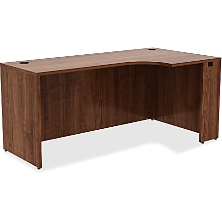 Sauder® Bergen Circle Modesty Panel For 72 Desks, 12-7/8H x 65-1/8W x  4-1/4D, Kiln Acacia
