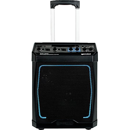 gemini MPA-3600 Portable Bluetooth Speaker System - Battery Rechargeable - USB