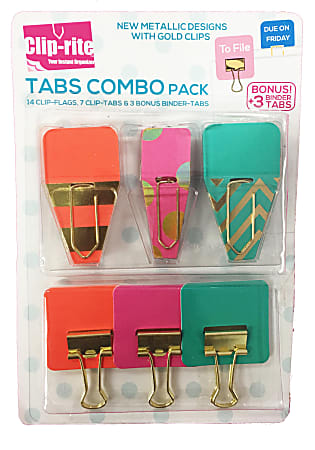 Clip-rite Fastener Set, Assorted Colors