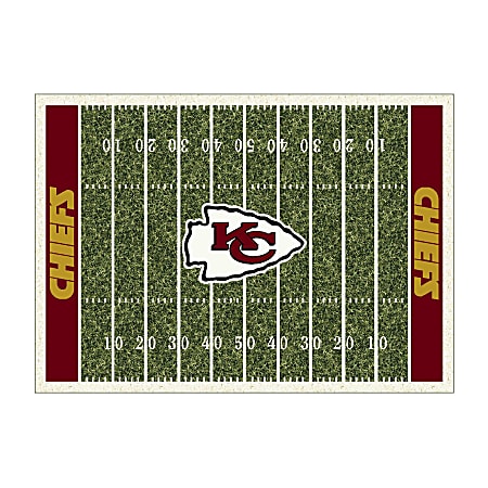 Imperial NFL Homefield Rug, 4' x 6', Kansas City Chiefs