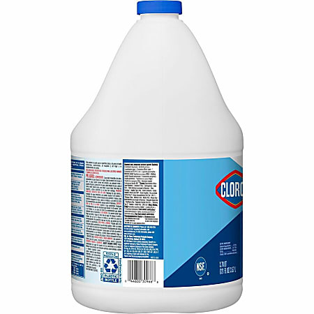 CloroxPro Germicidal Bleach - Concentrate - 121 fl oz (3.8 quart) - 84 / Bundle - Disinfectant, Deodorize - Clear