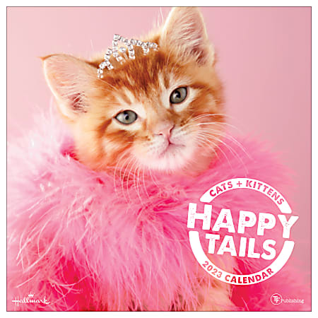 TF Publishing Wall Calendar Cats 2023 - Office Depot