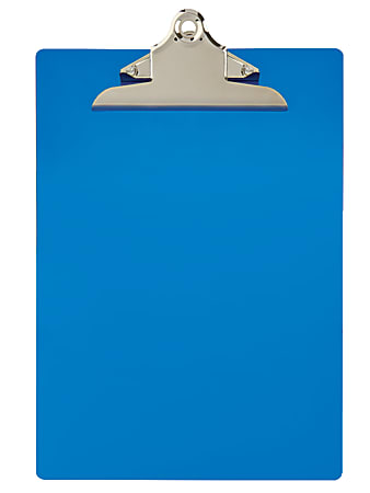 Office Depot® Brand Aluminum Clipboard, 12" x 9", Blue