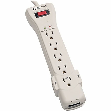 Tripp Lite Protect It! Seven-Outlet Surge Suppressor, 15' Cord