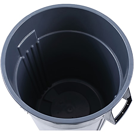 Genuine Joe 44-gallon Heavy-duty Trash Container - 44 gal Capacity - Heavy Duty, Handle - 24
