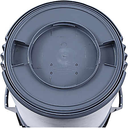 Genuine Joe 44-gallon Heavy-duty Trash Container - 44 gal Capacity - Heavy Duty, Handle - 24