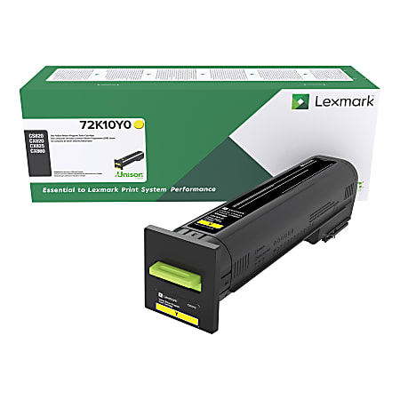 Lexmark™ 72K10Y0 Return Program Toner Cartridge