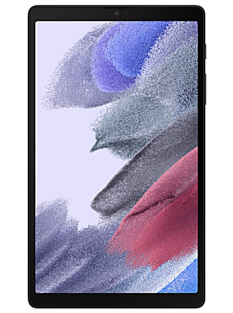Samsung Galaxy Tab® A7 SM-T220 Wi-Fi Tablet, 8.7" Touchscreen, 32GB Storage, Android Q, Grey/Black