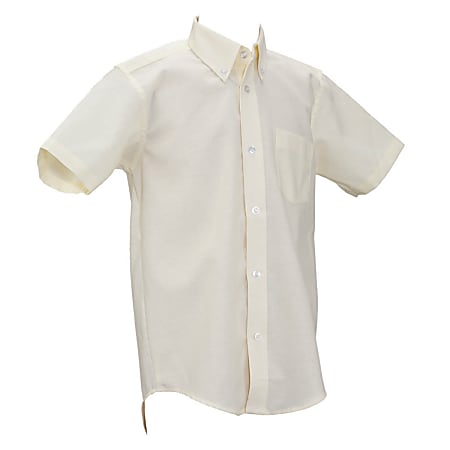 Royal Park Unisex Uniform, Short-Sleeve Polo Shirt, Medium, Yellow