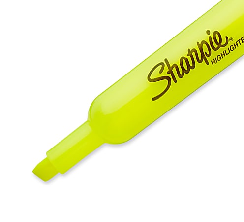 Sharpie Accent Tank Style Highlighters Chisel Tip Assorted Colors