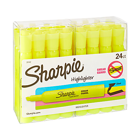 Sharpie Accent Tank Style Highlighters Assorted Colors Pack Of 20 - Office  Depot
