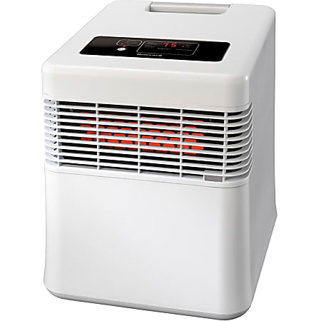 Honeywell HZ-960 Digital Infrared Heater - Infrared - Electric - 2 x Heat Settings - Portable - White