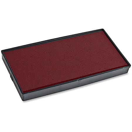 COSCO 2000 Plus Stamp No. 40 Replacmnt Ink Pad - 1 Each - Red Ink