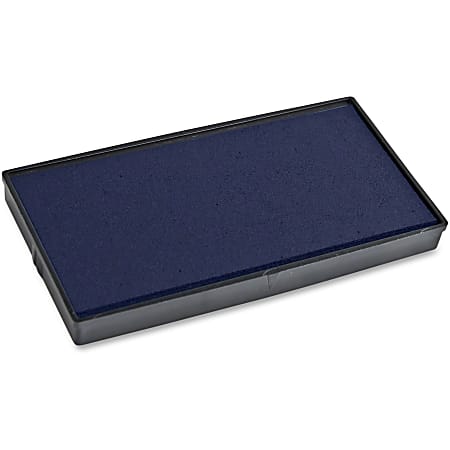 COSCO 2000 Plus Stamp L-60 Replacement Ink Pad - 1 Each - Blue Ink