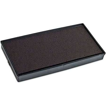 COSCO 2000 Plus Stamp L-60 Replacement Ink Pad - Black Ink - Black - 1 Each