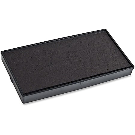 COSCO 2000 Plus Stamp L-60 Replacement Ink Pad - Black Ink - Black - 1 Each