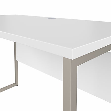 Bush Business Furniture Hybrid 48 W x 24 D Computer Table Desk With ...