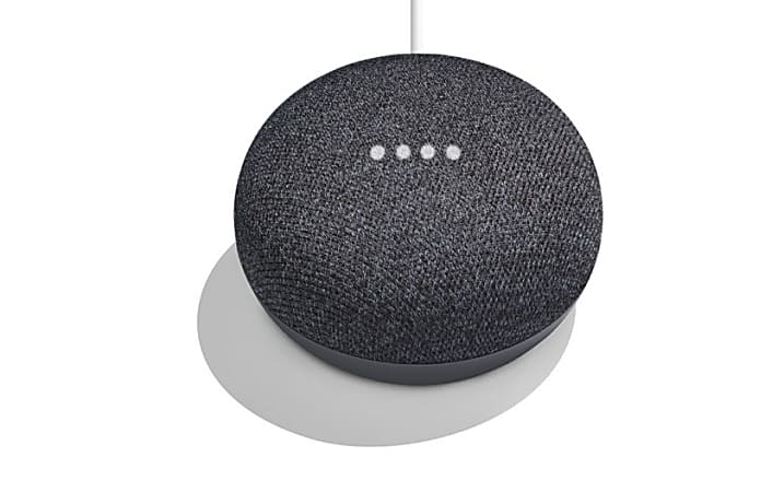Google™ Home Mini Speaker, Charcoal
