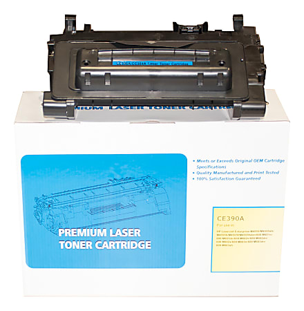 M&A Global Remanufactured Black Toner Cartridge Replacement For HP 90A, CE390A, CE390A-CMA