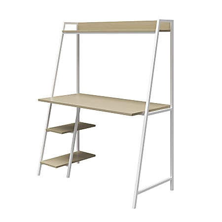 Ameriwood Home Bushwick 44"W Ladder Desk, Beige