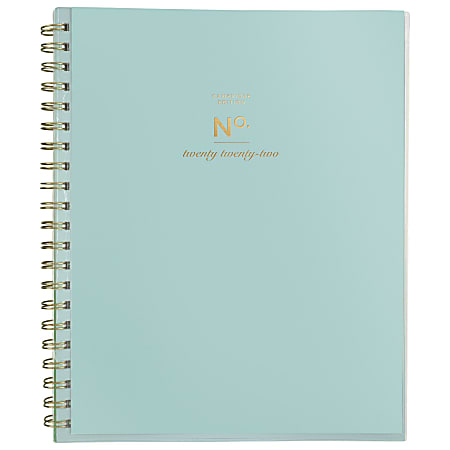 Cambridge® WorkStyle Weekly/Monthly Planner, Letter-Size, Green, January To December 2022, 1575-901